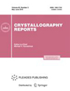 CRYSTALLOGRAPHY REPORTS雜志封面